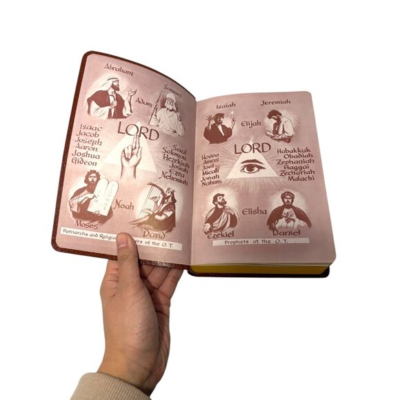 Vintage 1992 Saint Joseph Edition of the New American Bible Brown Soft Cover - Picture 4 of 14